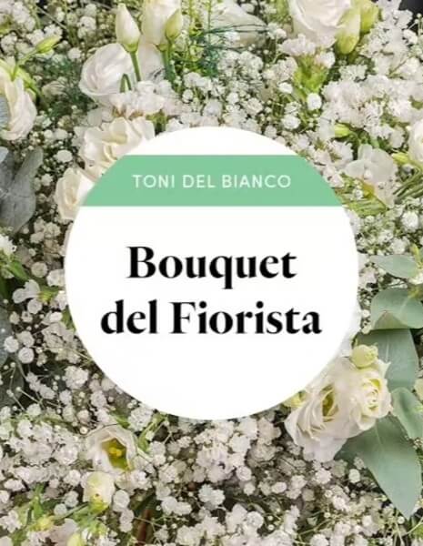 Bouquet sui toni del bianco a scelta del fiorista  Bouquet sui toni del bianco a scelta del fiorista